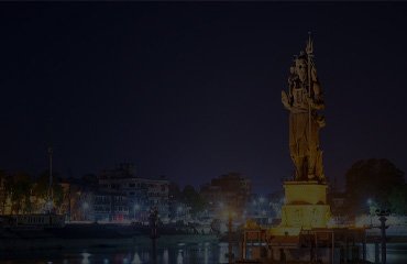 Vadodara Sursagar Lake night view at Arbuda Cab